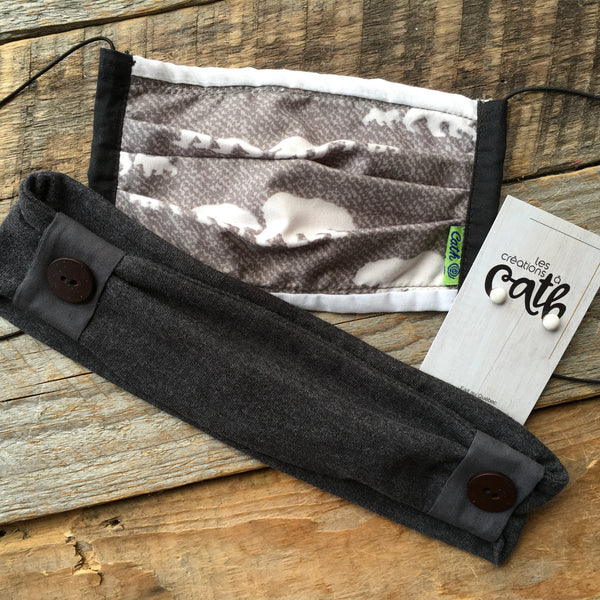Ensemble ours polaire en cadeau