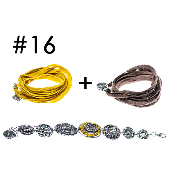 Bracelet long+long+étain