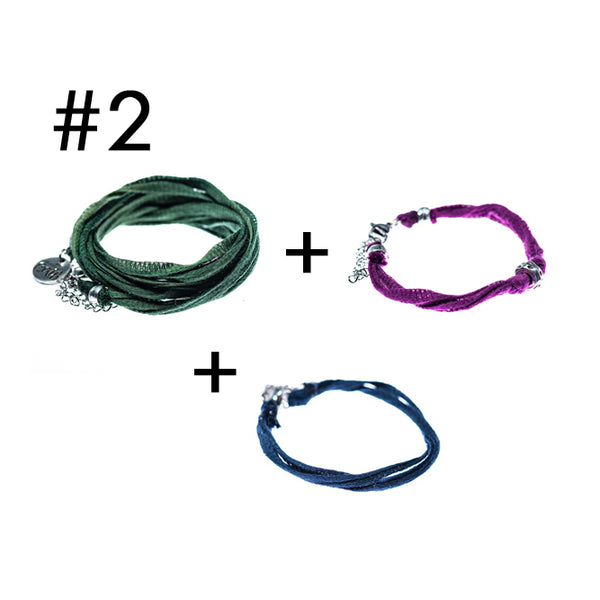 Bracelet long+simple+simple 1 bille