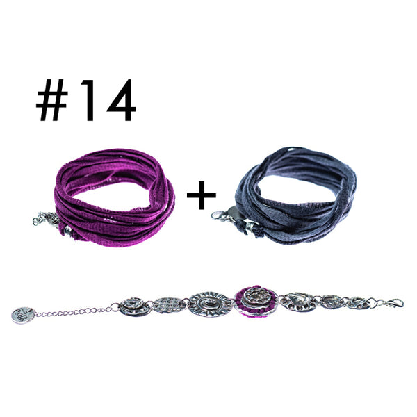 Bracelet long+long+étain