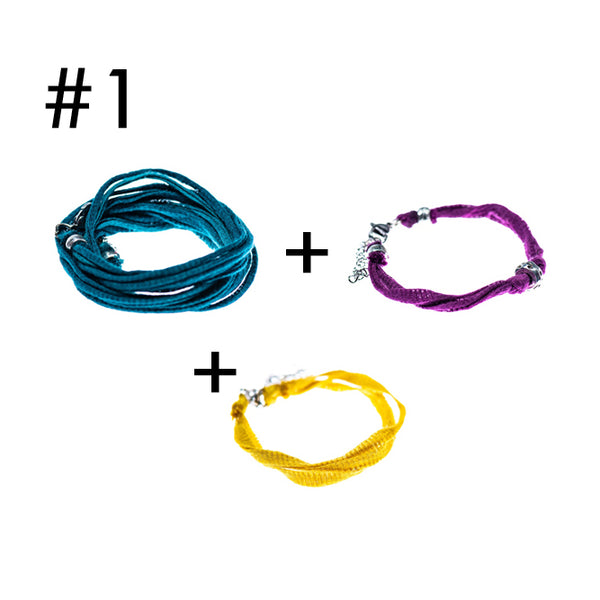 Bracelet multi-tours + Bracelet + Bracelet pour une touche de couleur