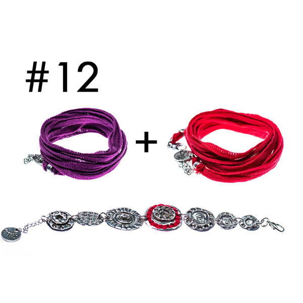 Bracelet long+long+étain