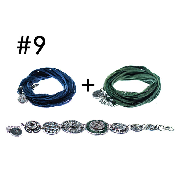 Bracelet long+long+étain