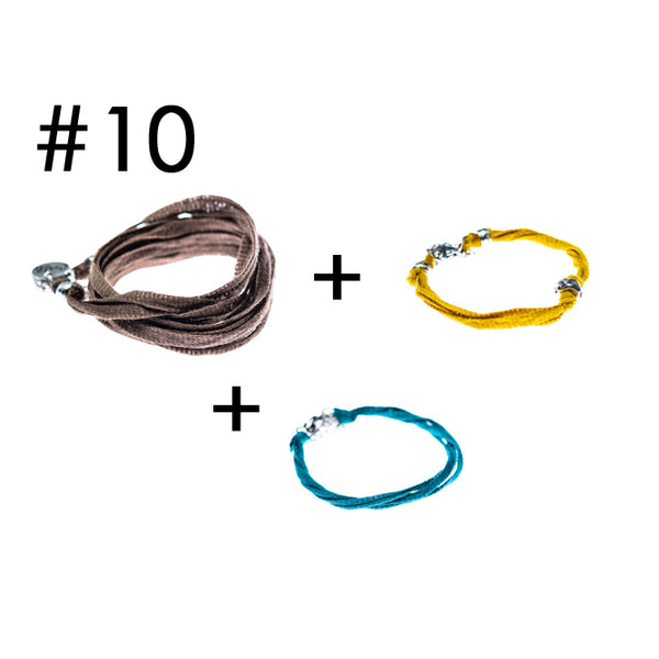 Bracelet long+simple+simple 1 bille