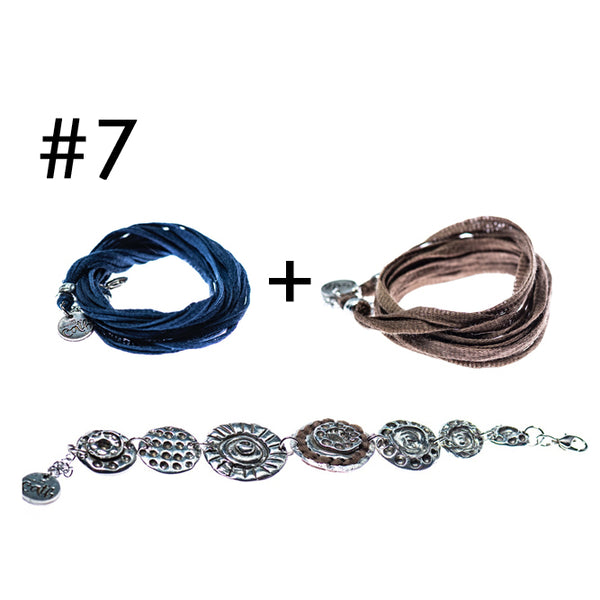 Bracelet long+long+étain