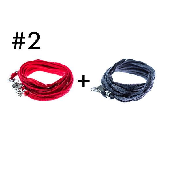 Bracelet multi-tours + Bracelet multi+tours