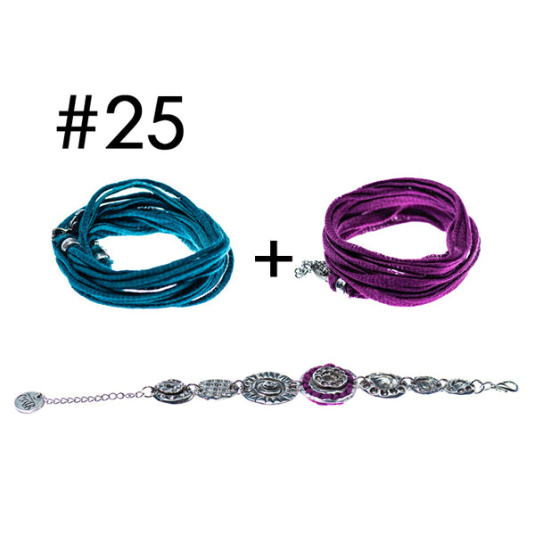 Bracelet long+long+étain