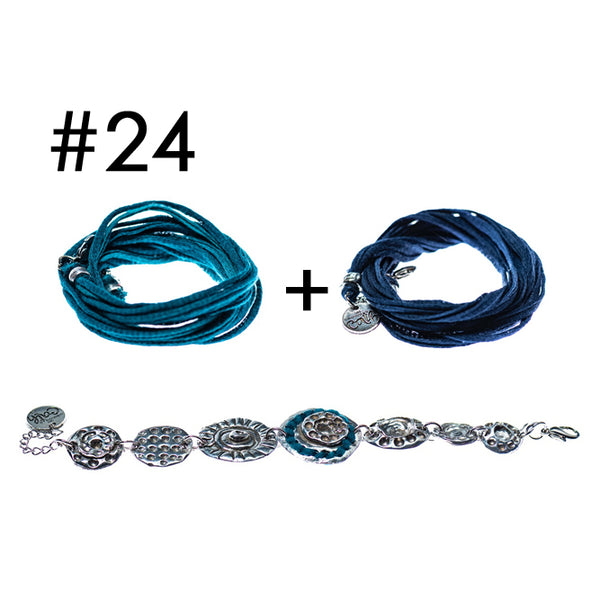 Bracelet long+long+étain