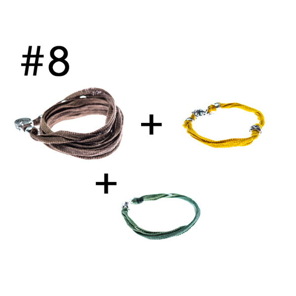 Bracelet multi-tours + Bracelet + Bracelet pour une touche de couleur