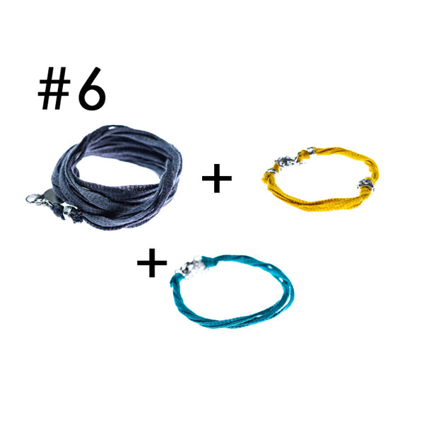 Bracelet long+simple+simple 1 bille