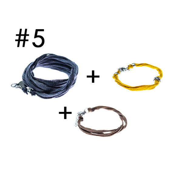Bracelet long+simple+simple 1 bille